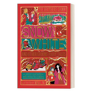 英文原版 Snow White and Other Grimms' Fairy Tales 白雪公主3D全彩复刻机关书 精装收藏版 英文版 进口英语原版书籍