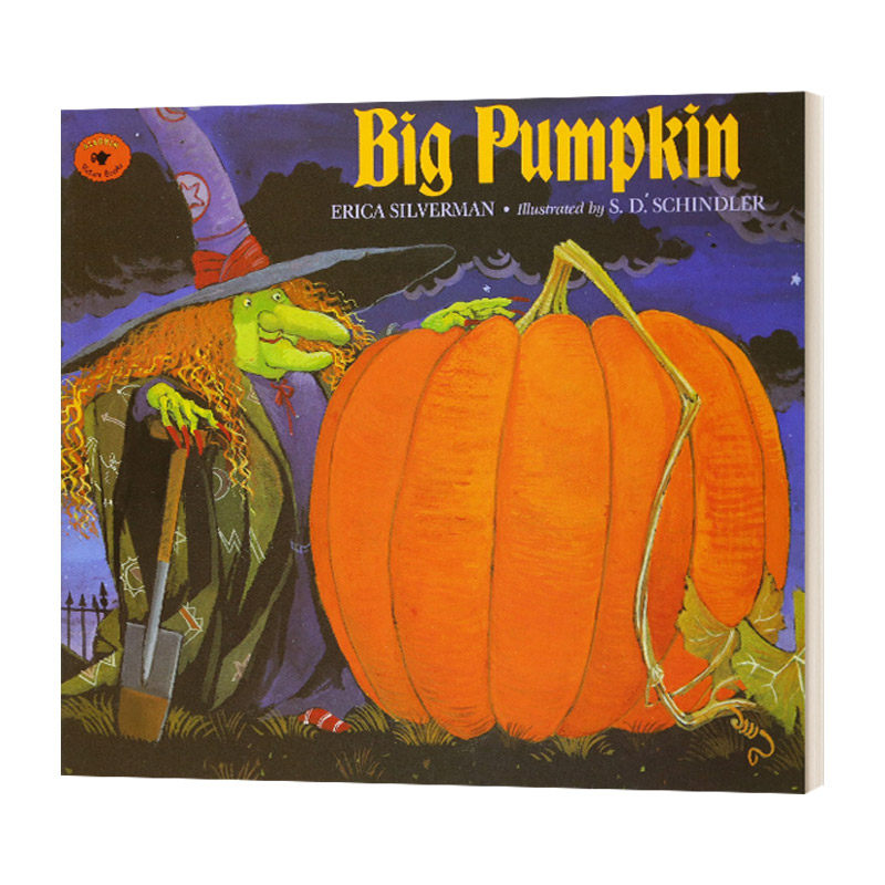 big pumpkin 万圣节主题绘本 大南瓜 英文原版儿童绘本 进口英语书籍