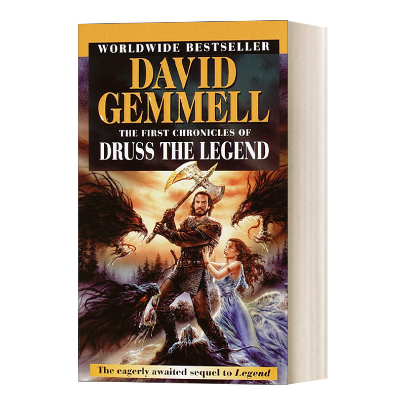 英文原版 The First Chronicles of Druss the Legend 德莱尼传奇系列6 传奇诞生 David Gemmell 奇幻动作冒险小说 英文版 进口书