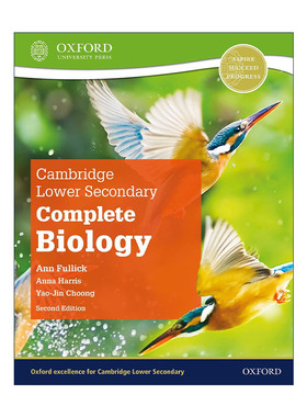 英文原版 Cambridge Lower Secondary Complete Biology Student Book 牛津剑桥初中教材 生物学学生用书 第二版 进口英语书籍