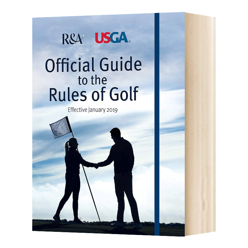 高尔夫规则官方指南 Official Guide to the Rules of Golf 英文原版运动技能科普读物 进口英语书籍