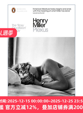 英文原版小说 Plexus 神经丛 亨利?米勒 企鹅现代经典 英文版 进口英语原版书籍