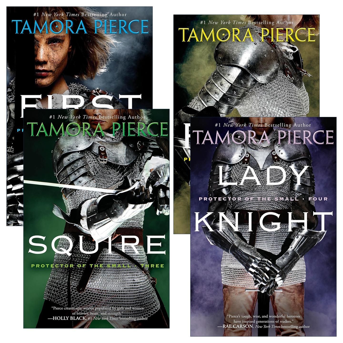 英文原版 Protector of the Small Quartet 守护者小四重奏系列1-4册 青少年奇幻冒险小说 Tamora Pierce 英文版 进口英语原版书籍