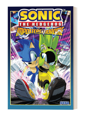 Sonic the Hedgehog: Imposter Syndrome 刺猬索尼克 冒牌者症候群 英文原版儿童漫画 进口英语书籍