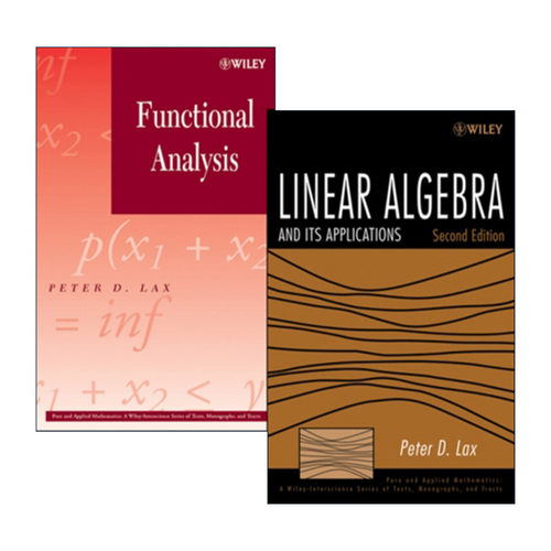 英文原版 Linear Algebra and Its Applications 线性代数及其应用和泛函分析2本装 精装 阿贝尔奖和沃尔夫奖得主Peter Lax