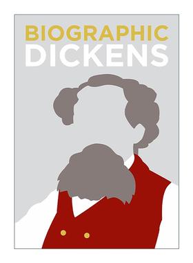 英文原版 Biographic Dickens 狄更斯 文学巨匠 信息图表式精装名人传记 英文版 进口英语原版书籍