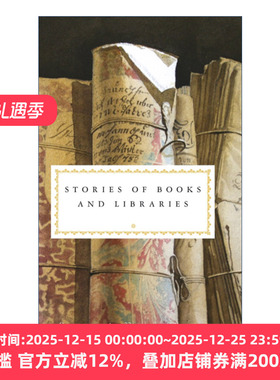 英文原版小说 Stories of Books and Libraries 书籍与图书馆故事集 Everyman精装收藏版 口袋经典系列 英文版 进口英语原版书籍