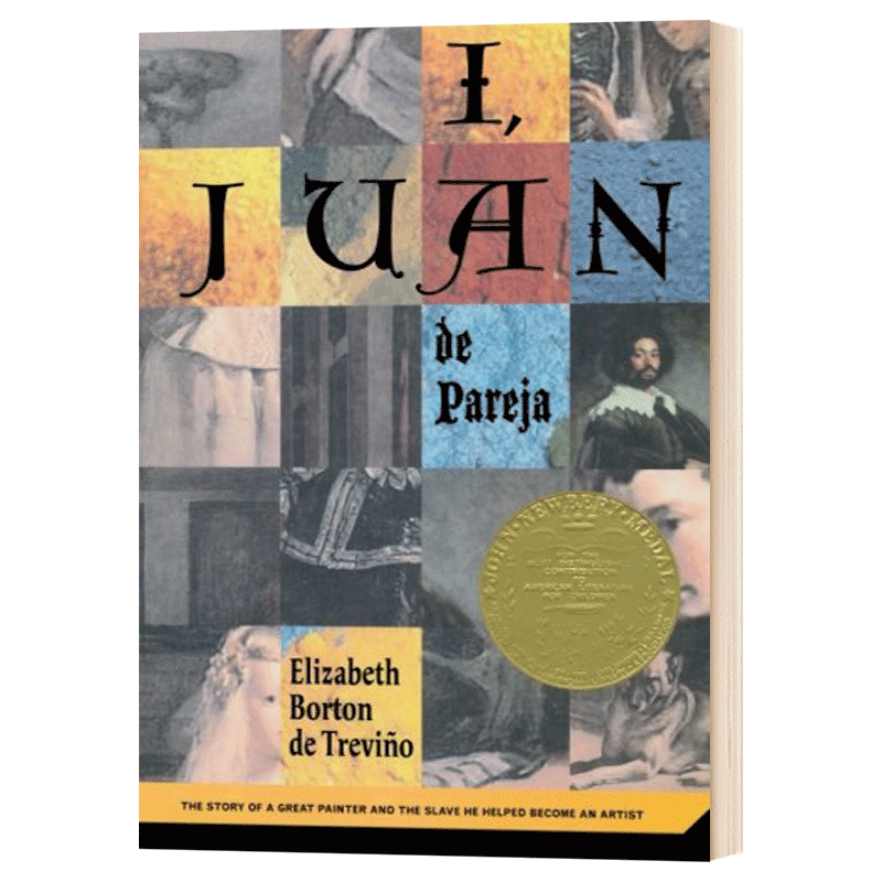 英文版  我，胡安 德 帕雷贾 I, Juan de Pareja 经典英文儿童文学小说 进口英语书籍