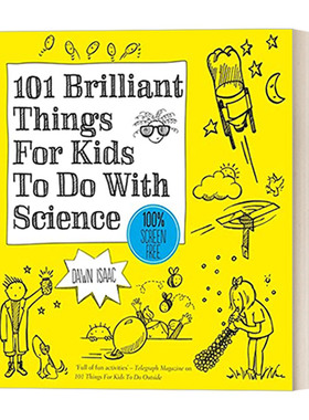 让孩子们用科学做101件聪明的事 101 Brilliant Things For Kids to do With Science 英文原版育儿教育读物 进口英语书籍