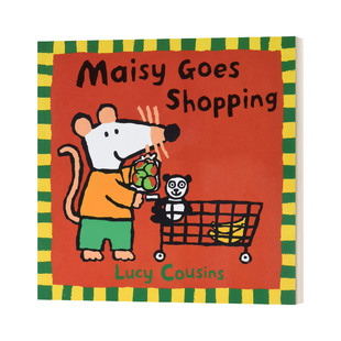小鼠波波去购物 Maisy Goes Shopping  廖彩杏推荐童书 英文原版儿童绘本 进口英语书籍