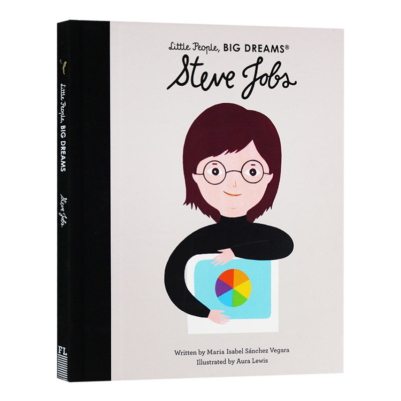 小男孩大梦想 乔布斯 steve jobs little people big dreams 精装