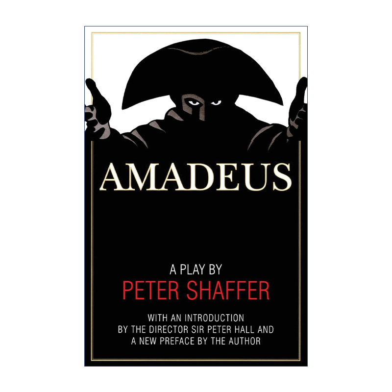 Amadeus 上帝的宠儿 彼得谢弗 奥斯卡金像奖影视原版 英国晚间标准戏剧奖 书籍/杂志/报纸 文学小说类原版书 原图主图