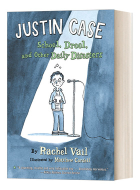 贾小子日记系列1 Justin Case School Drool and Other Daily Disasters 英文原版儿童章节桥梁读物 进口英语书籍