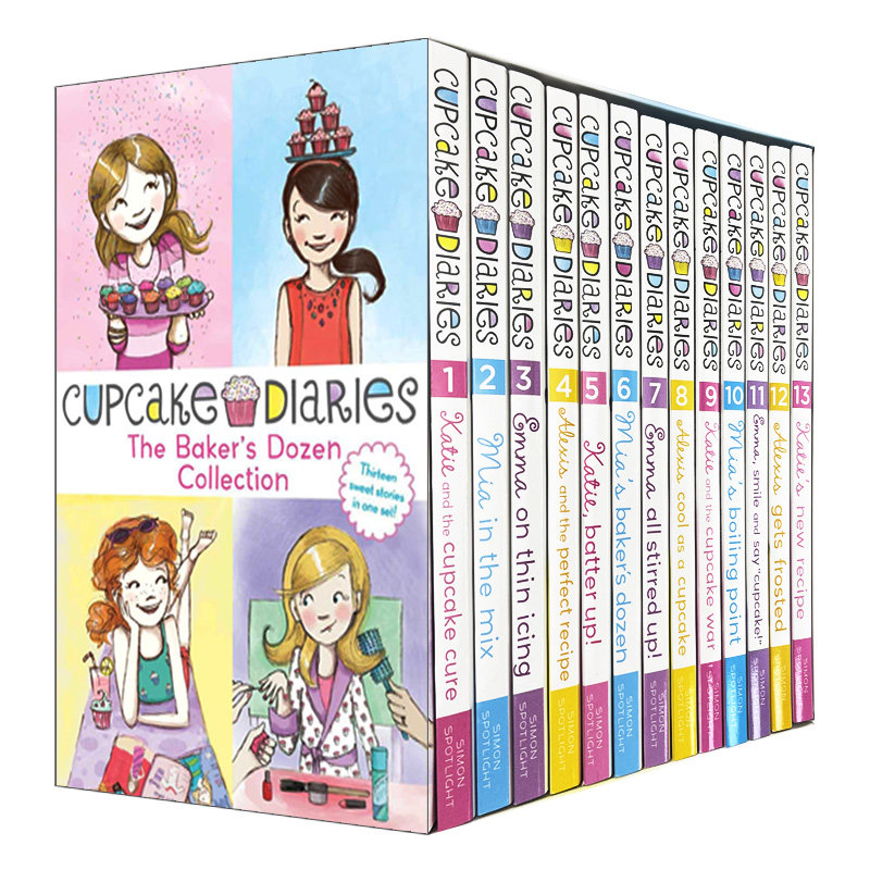 The Baker'S Dozen Collection 蛋糕烘焙师 1-13册盒装 章节桥梁书 蓝思值620L