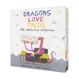 Dragons Love Tacos Box Set 爱吃玉米饼的龙2本精装套装 英文原版儿童读物 进口英语书籍