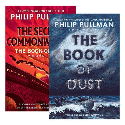 The Book of Dust 灰烬之书+尘埃之书三部曲 2册 英文原版青少年奇幻冒险小说 黑暗物质三部曲前传 Philip Pullman