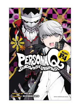英文原版 Persona Q Shadow of the Labyrinth Side P4 Vol.1 女神异闻录Q 迷宫暗影 P4 卷一 日本ATLUS游戏漫画 英文版进口英语书
