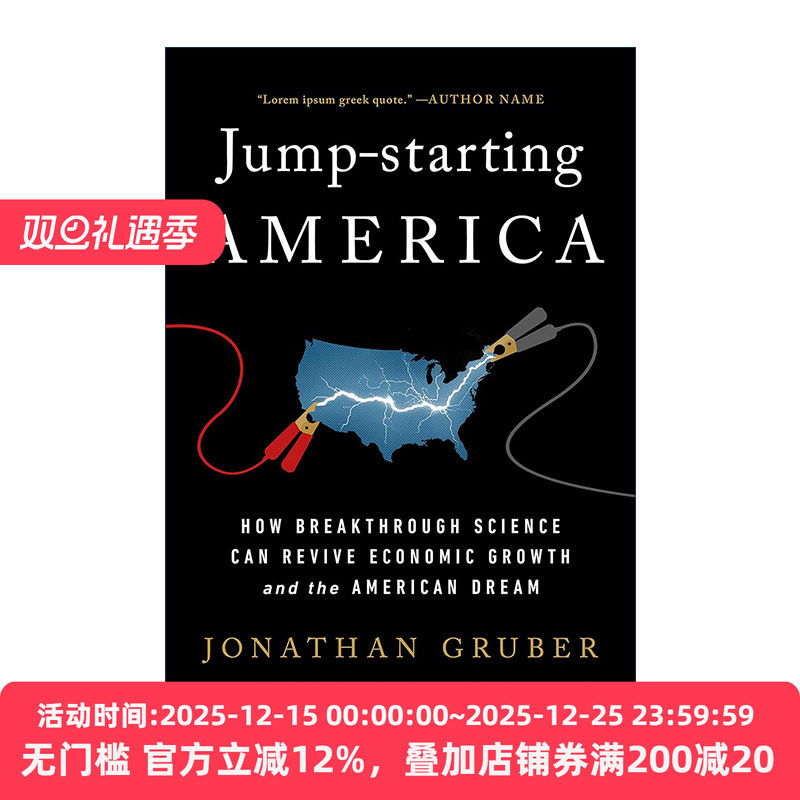 英文原版 Jump-Starting America 美国创新简史 科技如何助推经济增长 Jonathan Gruber Simon Johnson 英文版 进口英语原版书籍