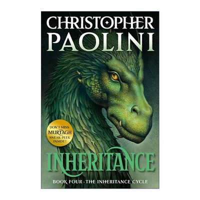 英文原版 Inheritance: the Inheritance Cycle 4 遗产三部曲 伊拉龙长老之四 遗产 Christopher Paolini 英文版进口英语原版书籍