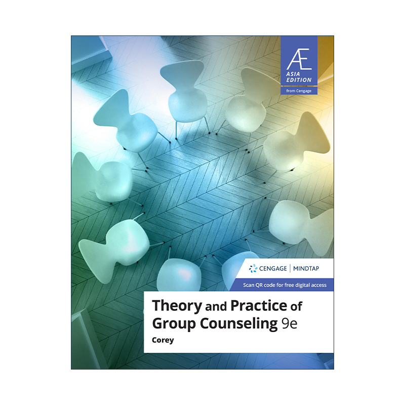 英文原版 Theory and Practice of Group Counseling 团体心理治疗 第9版 Gerald Corey 英文版 进口英语原版书籍
