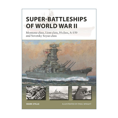 英文原版 Super-Battleships of World War II 二战中的超级战列舰 先锋武器系列 英文版 进口英语原版书籍