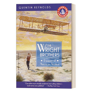 里程碑系列 莱特兄弟 美国航空的先驱 The Wright Brothers 英文原版儿童科普百科 进口英语书籍