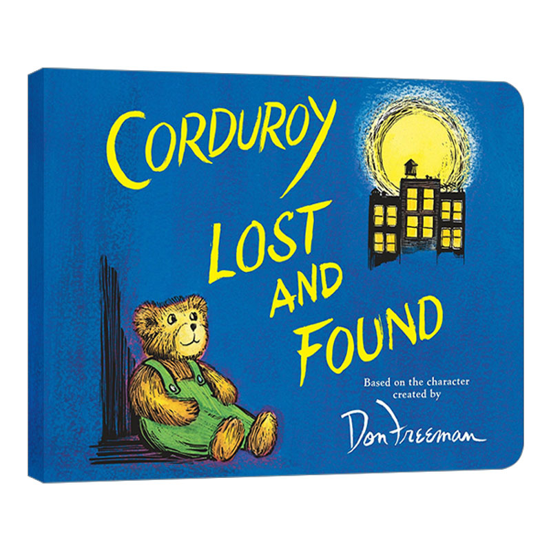 Corduroy Lost and Found 小熊可杜罗:遗失与寻找 儿童绘本 名家Don Freeman 纸板书