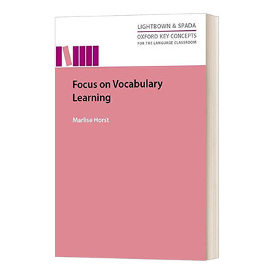 牛津研究型教学指导系列 词汇教学 Focus on Vocabulary Learning 英文原版词典字典 进口英语工具书籍