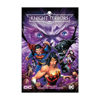 英文原版 Knight Terrors 恐怖骑士 骑士惊魂 DC漫画 蝙蝠侠 超人 精装 Joshua Williamson 英文版 进口英语原版书籍