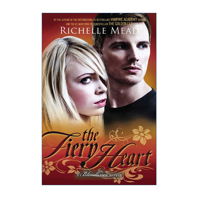 英文原版 The Fiery Heart Bloodlines 04 炙热之心 血族系列4 青少年奇幻小说 吸血鬼学院作者Richelle Mead 进口英语原版书籍