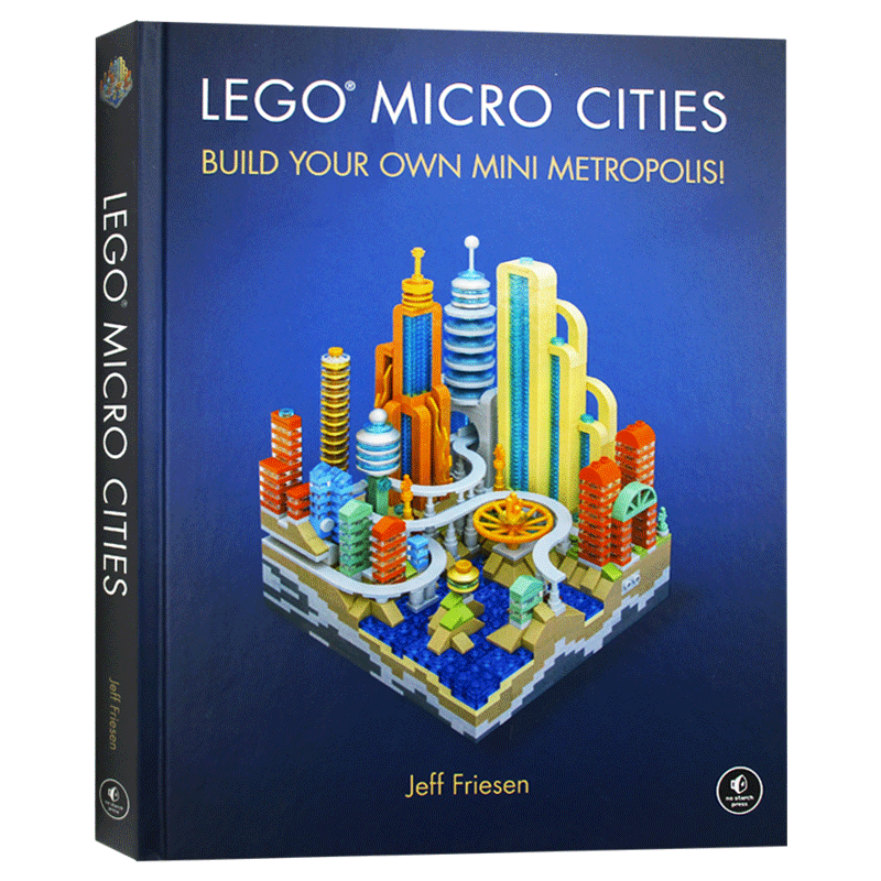 乐高微型城市 打造你自己的迷你都市 LEGO Micro Cities: Build Your Own Mini Metropolis 精装 英文原版乐高教程 进口书籍