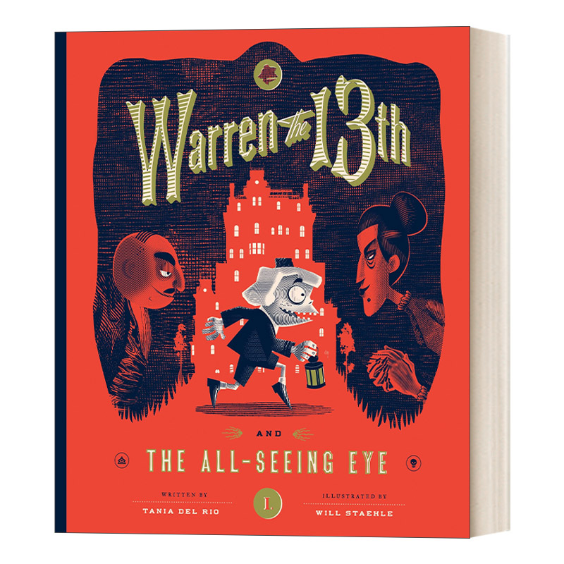 英文原版 Warren the 13th and The All-Seeing Eye 13岁的沃伦与全视之眼 Tania Del Rio 儿童读物 精装 英文版 进口英语原版书