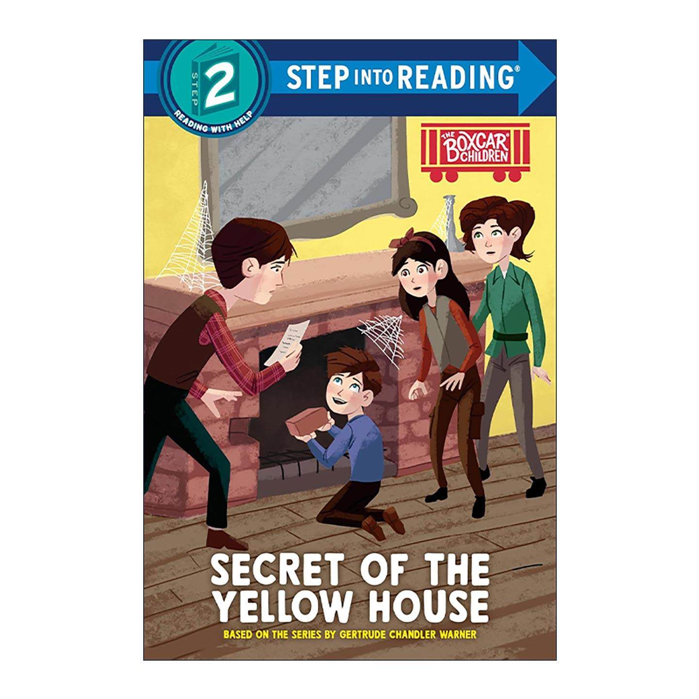 英文原版 Step into Reading 2 Secret of the Yellow House Boxcar Children Early Reader 黄房子之谜 棚车少年系列 英文版