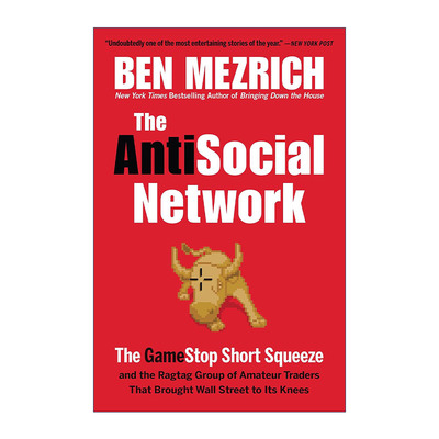 英文原版 The Antisocial Network 反社交网络 业余投资者 游戏玩家和互联网喷子如何打败华尔街 英文版 进口英语原版书籍