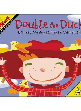 英文原版 Mathstart Level 1 Double the Ducks 数学启蒙绘本1级 英文版 进口英语原版书籍