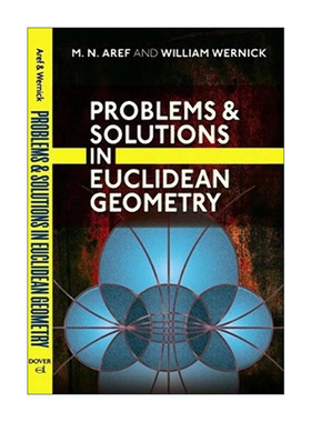 英文原版 Problems and Solutions in Euclidean Geometry 欧几里得几何中的问题和解决方法 数学 William Wernick 进口英语书籍