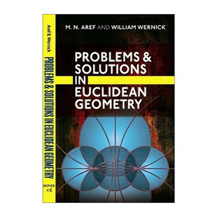欧几里得几何中 Problems Euclidean 英文原版 问题和解决方法 Wernick Solutions William and 进口英语书籍 数学 Geometry