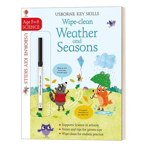 Key Skills Wipe-clean: Weather and Seasons 5-6 天气与季节 英语可擦活动书