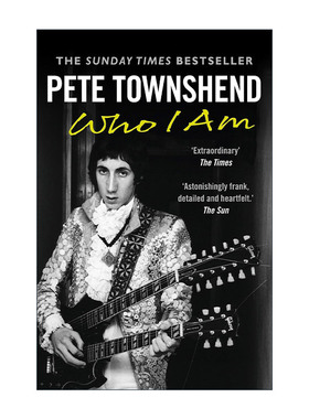 英文原版 Pete Townshend Who I Am 彼得·汤森德自传 The Who乐队吉他手 英文版 进口英语原版书籍