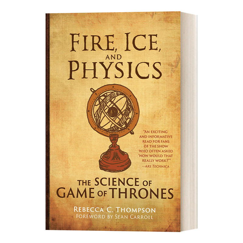 英文原版 Fire  Ice and Physics the Science of Game of Thrones 火 冰和物理 英文版 进口英语原版书籍