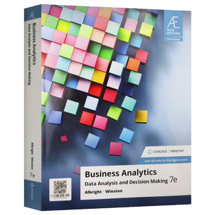 商业分析 数据分析和商业决策 第7版 Business Analytics Data Analysis and Decision Making 英文原版管理类读物 进口英语书籍