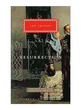 英文原版 Resurrection 复活 人人图书馆精装收藏版 列夫托尔斯泰 Andrew Kahn序言 英文版 进口英语原版书籍