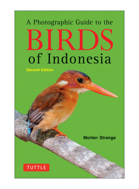 英文原版 A Photographic Guide to the Birds of Indonesia 印度尼西亚鸟类摄影指南 第二版 观鸟 Morten Strange 进口英语书籍
