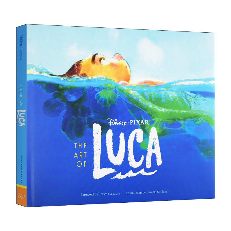 The Art of Luca 夏日友情天 动画电影艺术设定集 迪斯尼皮克斯出品 英文原版电影幕后设计制作画册 进口英语书籍