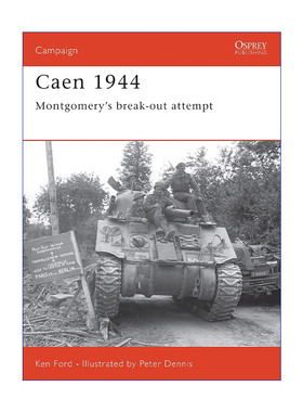 Caen 1944 二战1944卡昂战役 战争历史系列