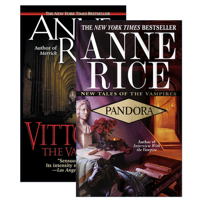 吸血鬼编年史新故事系列2册英文