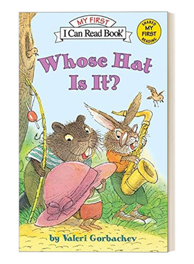 英文原版 Whose Hat Is It? 是谁的帽子 My First I Can Read分级阅读 英文版 进口英语原版书籍