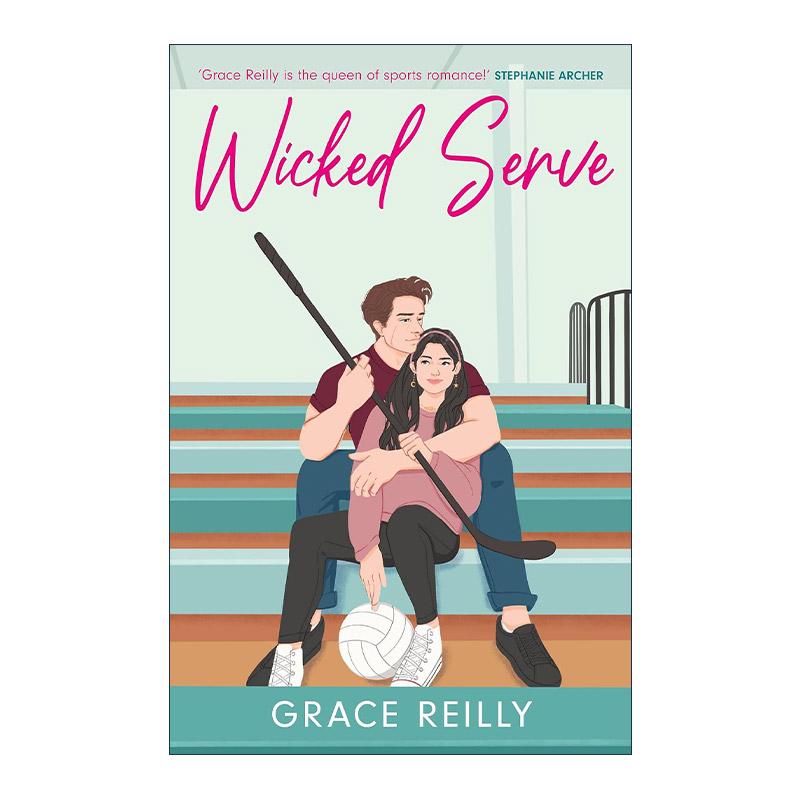 英文原版 Wicked Serve 邪恶的发球 体育主题北美晋江浪漫爱情小说 Beyond the Play戏外系列4 Grace Reilly 进口英语原版书籍