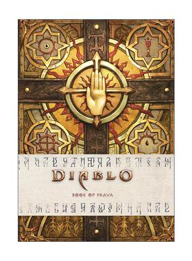 英文原版 Diablo Book of Prava 暗黑破坏神 普拉瓦之书 精装 英文版 进口英语原版书籍