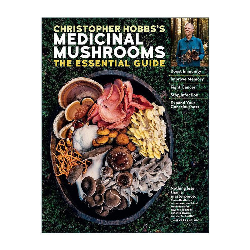 英文原版 Christopher Hobbs's Medicinal Mushrooms 药用蘑菇基本指南 英文版 进口英语原版书籍
